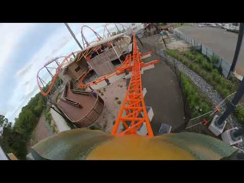 Steel Taipan 4K POV Dreamworld Australia 2022