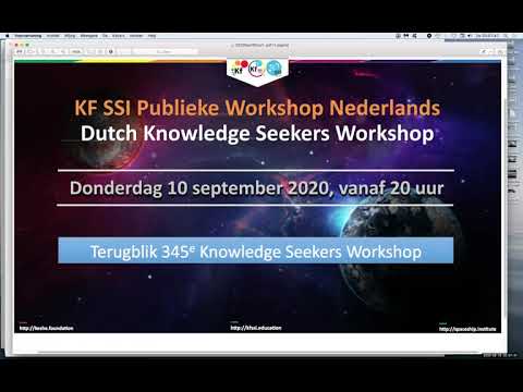 2020 09 10 PM Public Teaching in Dutch - Openbare onderwijzing in het Nederlands