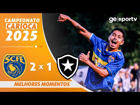 Gols e lances de Sampaio Corrêa - RJ x Botafogo