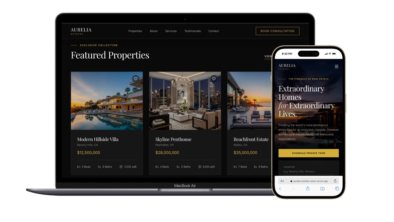 Aurelia Estates project walkthrough thumbnail