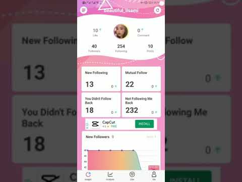 Followers & Unfollowers for instagram analyzer Video