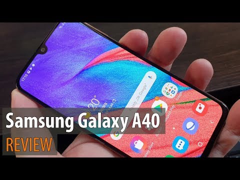 Samsung Galaxy A40 Review (Dual Camera Midrange Phone, Coral)
