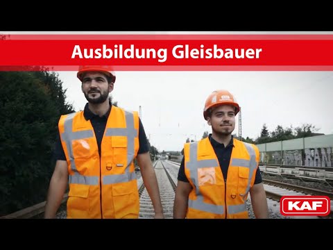 Ausbildung als Gleisbauer bei KAF Falkenhahn – Wir suchen dich!