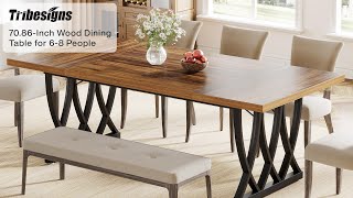 Tribesigns Get Ready to Be Wowed by This Amazing Dining Table! anuncio