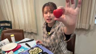 事務所で収穫したパプリカを使った“餃子の皮の和風ピザ　Japanese‑Style Gyoza‑Crust Pizza with Office‑Harvested Paprika