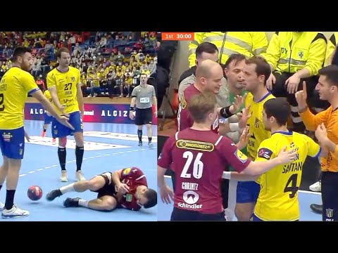 Heated Moment 🔥 Milos Vujovic 🔥 Inaki Cavero 🔥 Bidasoa Irun 🔥 Fuchse Berlin