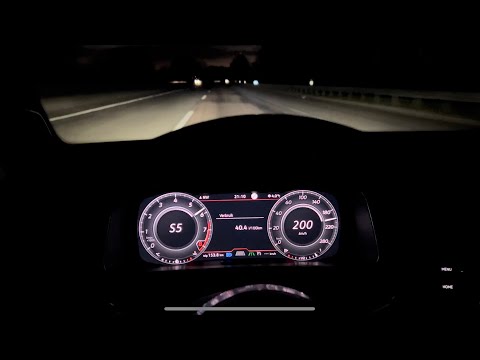 400+ Bhp Golf 7.5 GTI TCR 100-200 in 9 seconds on the autobahn