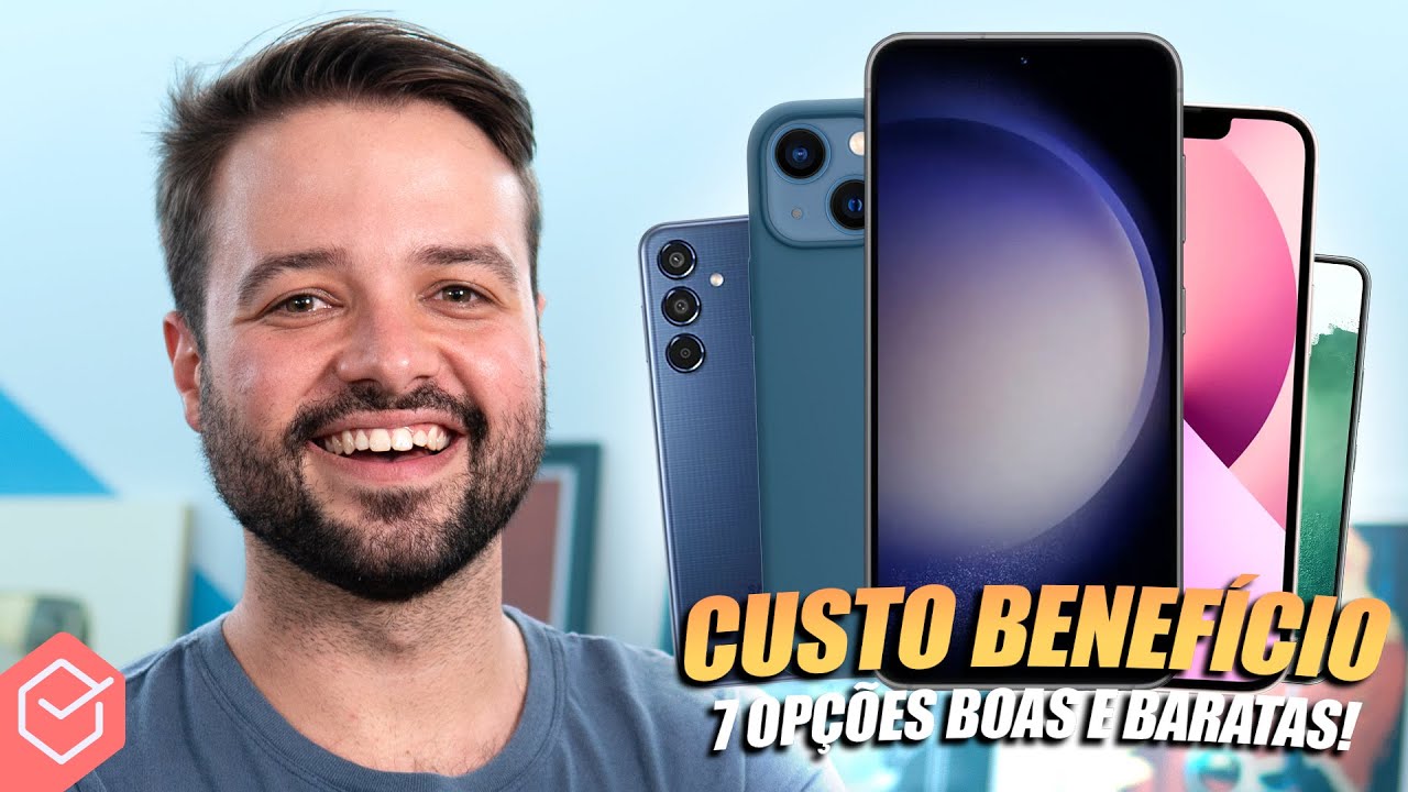 Qual MELHOR CELULAR CUSTO BENEFÍCIO para comprar EM SETEMBRO e OUTUBRO? // 7 OPÇÕES boas e BARATAS!