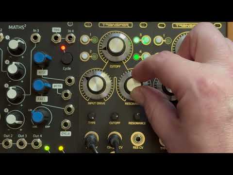 Future Retro TRANSFER Filter analog multi-mode filter and overdrive module (12 hp) image 2