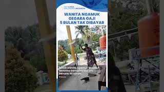 Viral Video Wanita Ngamuk di Puskesmas Lohia Muna, Diduga Kesal Gaji 5 Bulannya Tak Dibayar