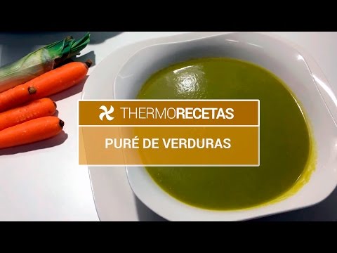 Puré de verduras tradicional Thermomix