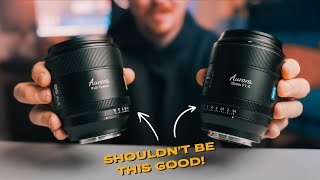 Sirui Aurora 85mm f1.4 & 35mm f1.4! My New FAVORITE Prime Lenses!!!