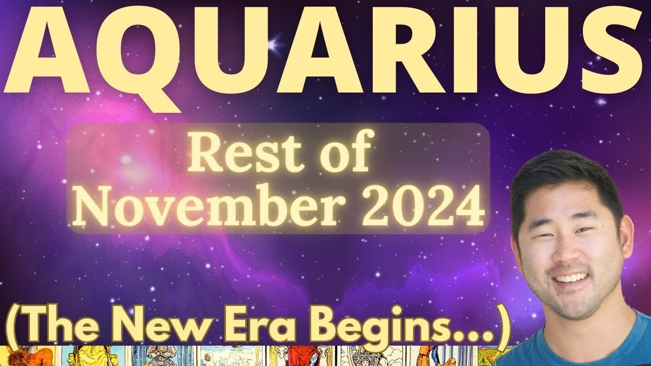 Aquarius - YOU WAITED 250 YEARS FOR THIS MOMENT! November 18 - 30 Tarot Horoscope