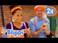 Blippi And Meekah Visit The Southern California Children S Museum 2 HOURS OF BLIPPI TOYS