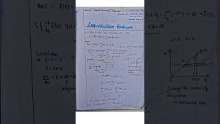 Convolution Theorem proof - Laplace Transform Btech Advanced Applied Mathematics 🐌 #education #aktu