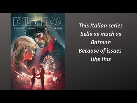 Dylan Dog the Long goodbye is the best horror-drama comic I have read