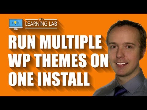 Use Multiple Themes In One WordPress Install For Drastic Design Changes Video