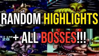 Battletoads Arcade on Evercade (1994): All Boss Fights & Random Moments (No Commentary)