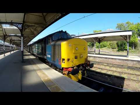 Class 37 Short Set Norwich To Lowestoft || 4K || Wherry Lines