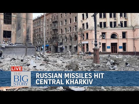 Russian missiles hit Ukraine's second-largest city Kharkiv | THE BIG STORY