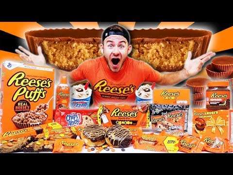 THE REESES OVERLOAD CHALLENGE! (18,000+ CALORIES)