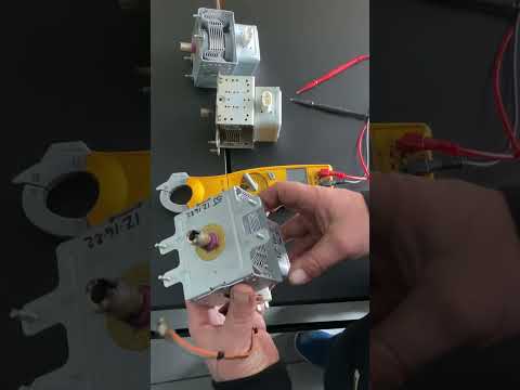 How to test a magnetron from a microwave