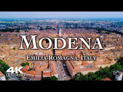 MODENA 2023 🇮🇹 4K Drone Aerial | Emilia-Romagna Italy Italia