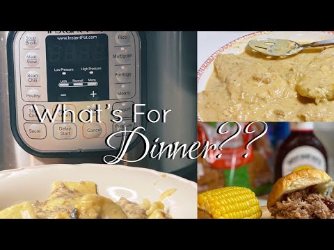 WHAT'S FOR DINNER? | 3 EASY AND AFFORDABLE CROCKPOT &...