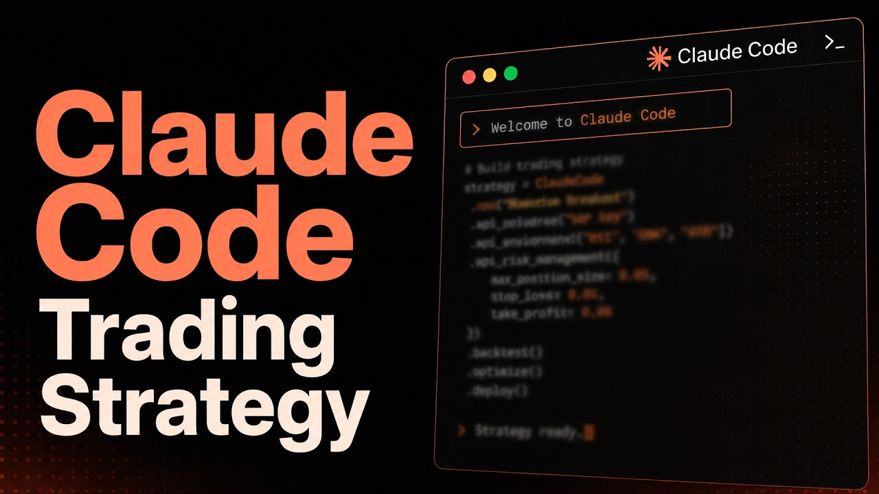 I Built & Backtested Trading Strategies with Claude Code