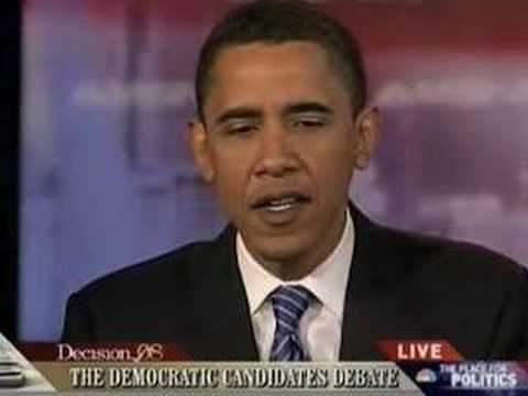 Barack Obama on Terri Schiavo