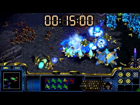 Starcraft 1 Co-op with GiantGrantGames - Brood War Protoss Part 7