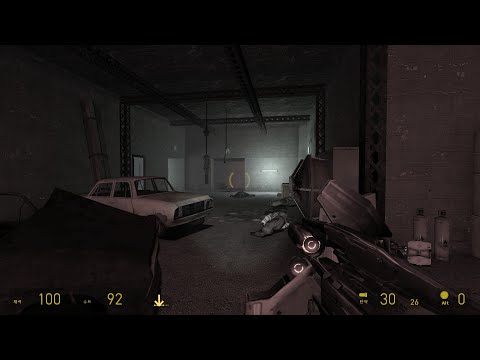 Combine의 Half-Life 2 Episode 2 Mod:Attack of Killer Combine 플레이 영상(난이도:Hard,No Death)