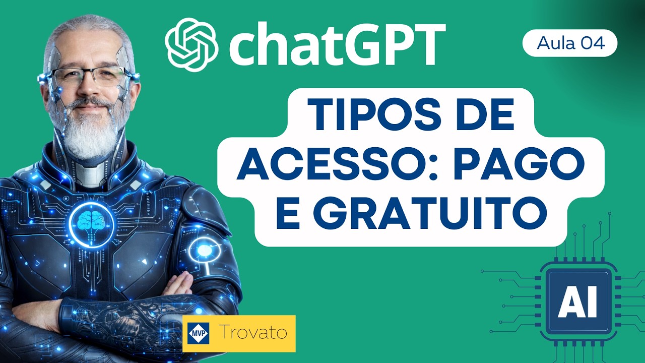 Tipos de Acesso: pago e gratuito - chatGPT - [Aula 04]