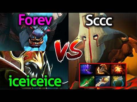 Sccc Dota2 [Juggernaut] Top 1 MMR China VS Forev iceiceice