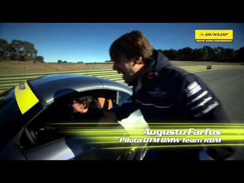 DTM driver Augusto Farfus' race instructions in a BMW Z4