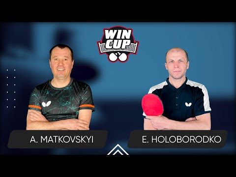 08:00 Andrii Matkovskyi - Evhenii Holoborodko 16.10.2024 WINCUP Advanced. TABLE 1