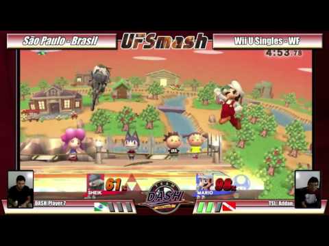 UFSmash WiiU Singes DASH Player7 P7 vs TSL Addan Winners Final