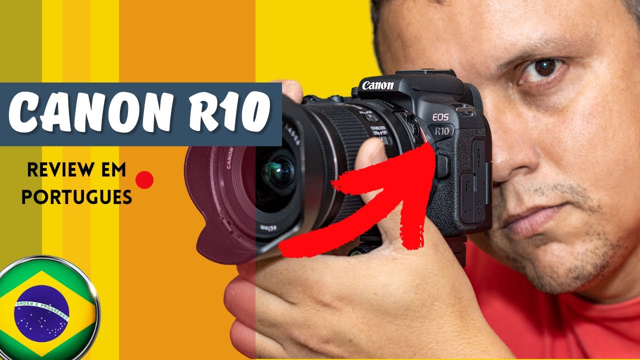 Canon R10 - Assista ANTES de Comprar! [Review em Português]