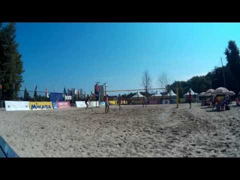 06 Beach volleyball EEVZA 2016  Belarus  Sulima Udovenko and Davidova Shchypkova