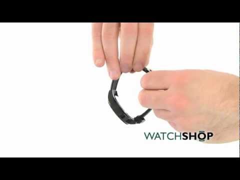 Men's Armani Exchange Black Out Chronograph Watch (AX1139)