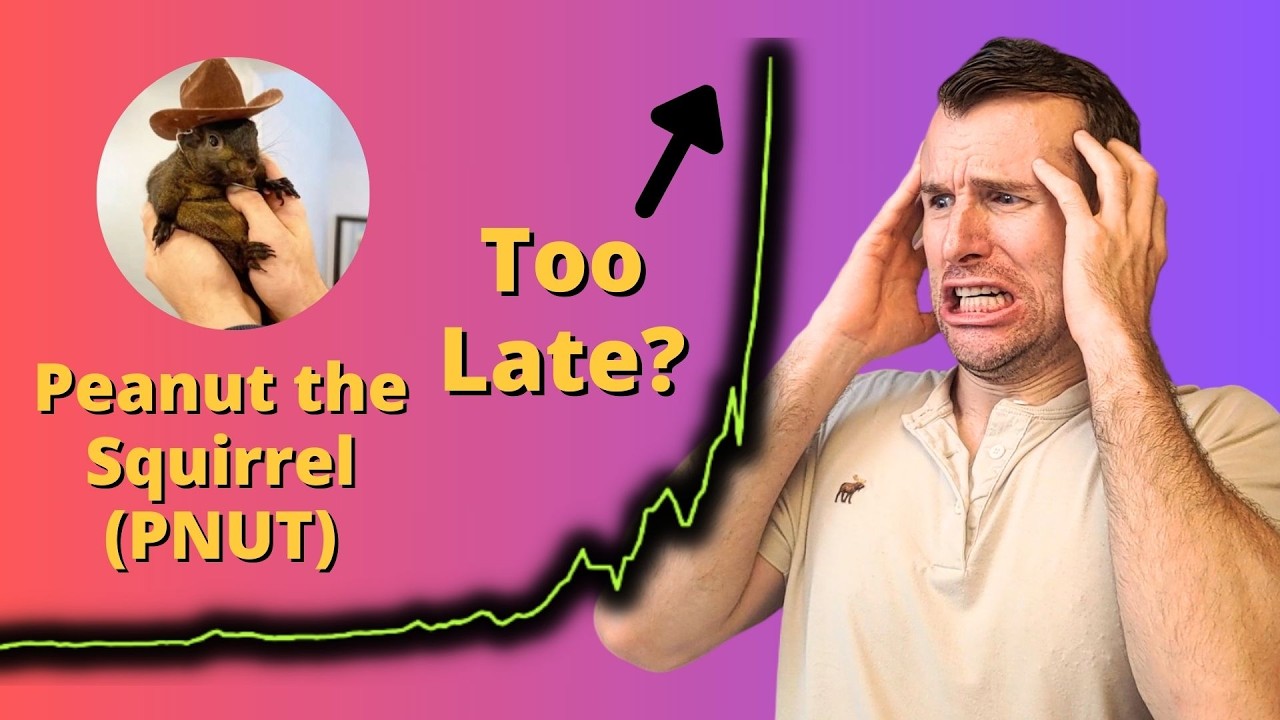 PNUT Crash Incoming? ☢️ Peanut the Squirrel Crypto Token Analysis