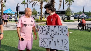 Beefing With Messi Fans!