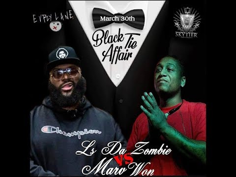 MARV WON Vs L.S. DA ZOMBIE | DETROIT VS TACOMA | Black Tie Affair