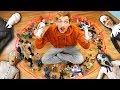 I Spend 24 Hours With All My Polymer Clay Figures And GRANNY L CHALLENGE