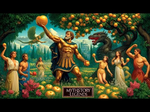 Heracles Labour Eleven - The Golden Apples of the Hesperides - Mythstory and Legends