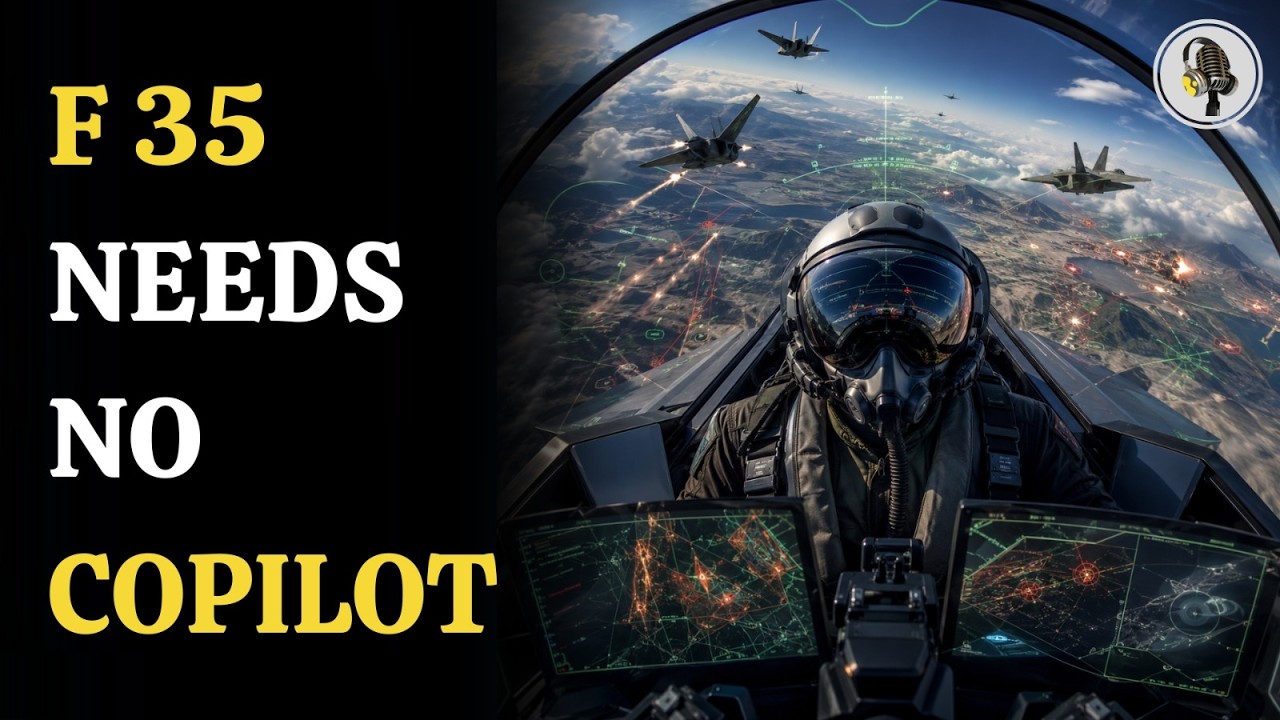 Why the F 35 Needs Only One Pilot | WION Podcast