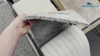 Metrážový koberec Manhattan 97 tmavě šedá