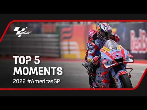 Top 5 MotoGP™ Moments | 2022 #AmericasGP