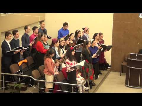 Poezie Dana Cîndea - corul bisericii Golgota  ,,El e Rege și Domn"