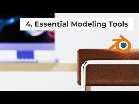 Lesson 4. Essential modeling tools in Blender:  Extrude. Bevel. LoopCut. Inset. Subdivide and more